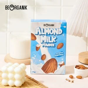 Beorganik Almond Milk Powder ORIGINAL (NO SUGAR) / Susu Almond Bubuk