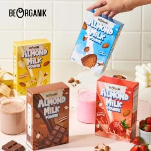 Beorganik Almond Milk Powder / Susu Almond Bubuk