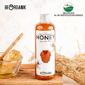 Madu Hutan Beorganik 250ml (350gr) - Natural Raw Forest Honey Asli 100%