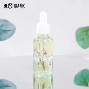 BEORGANIK Sweet Almond Oil - Cold Pressed 100% Pure - 30ml