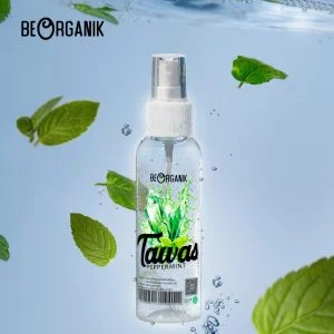 Tawas Spray Beorganik PEPPERMINT / Natural Deodoran with PURE ESSENTIAL OIL