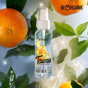 Tawas Spray Beorganik SWEET ORANGE / Natural Deodoran with PURE ESSENTIAL OIL